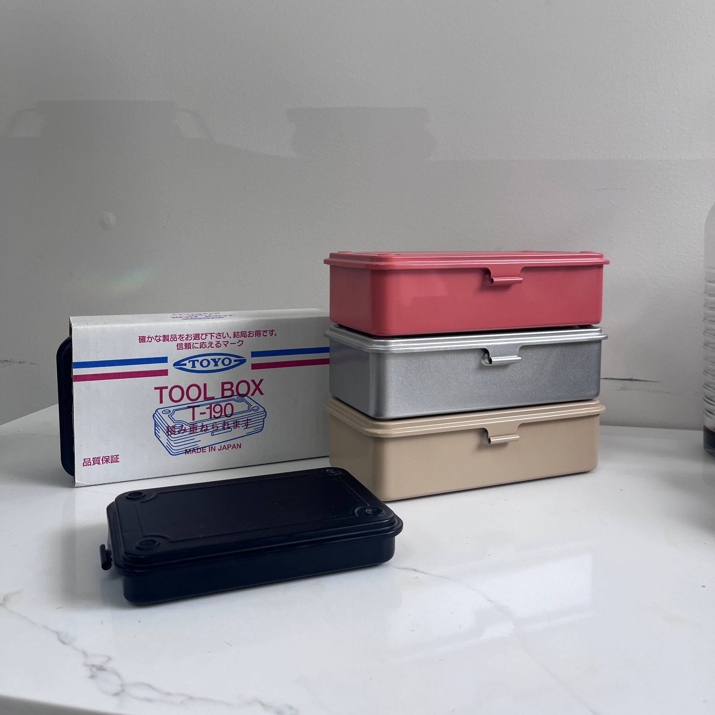 Trunk Shape Toolbox T-190 —Beige