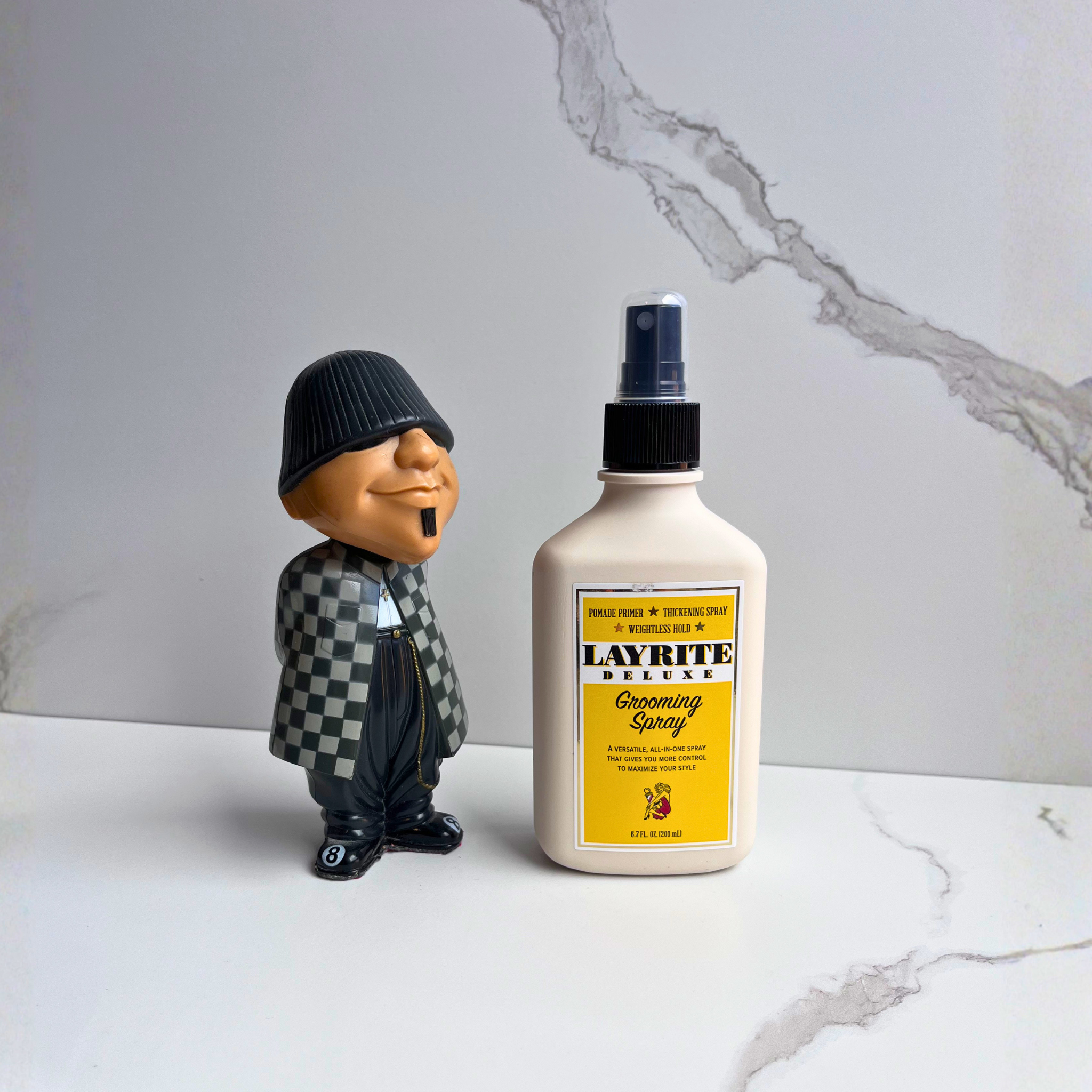 Natural-Finish Grooming Spray