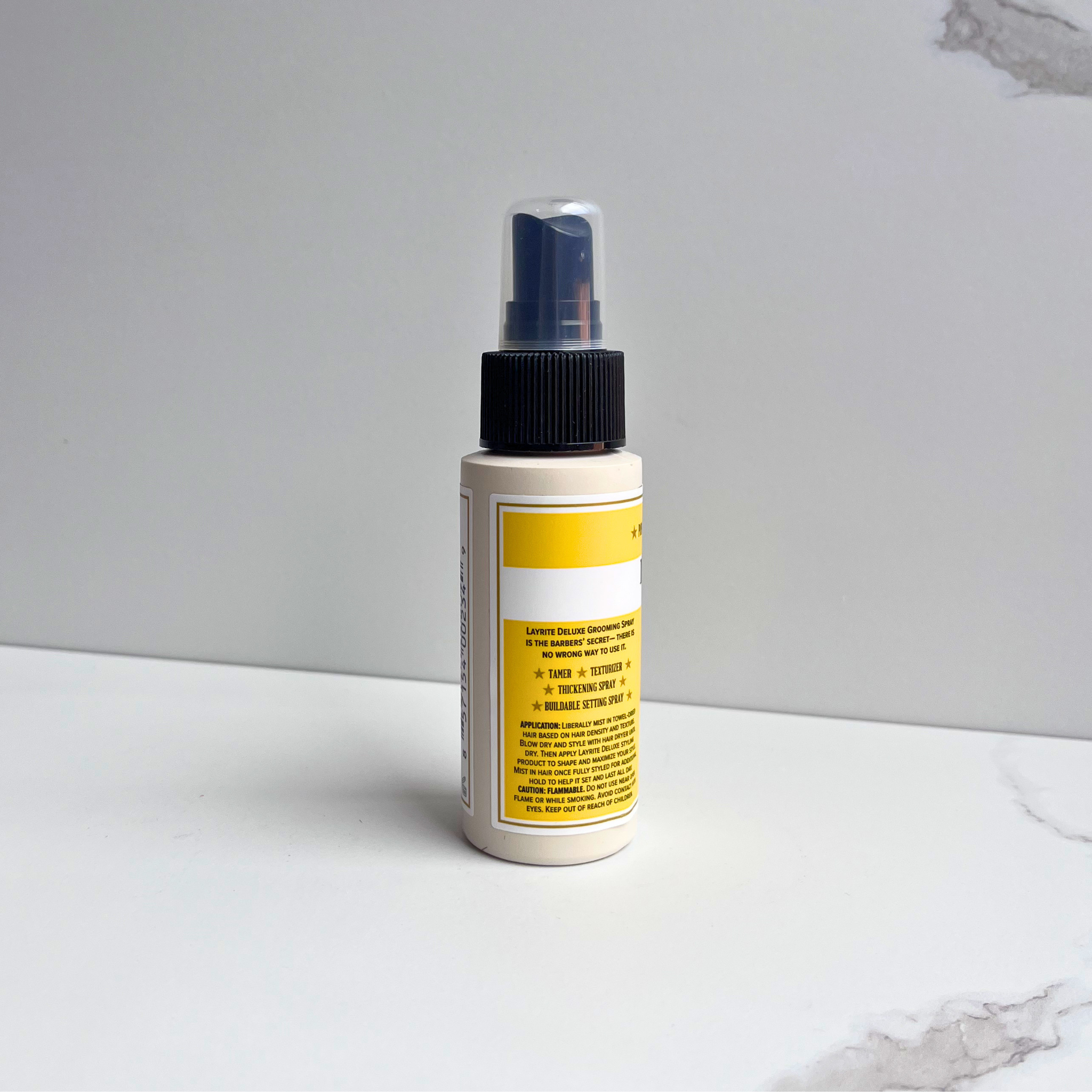Natural-Finish Grooming Spray
