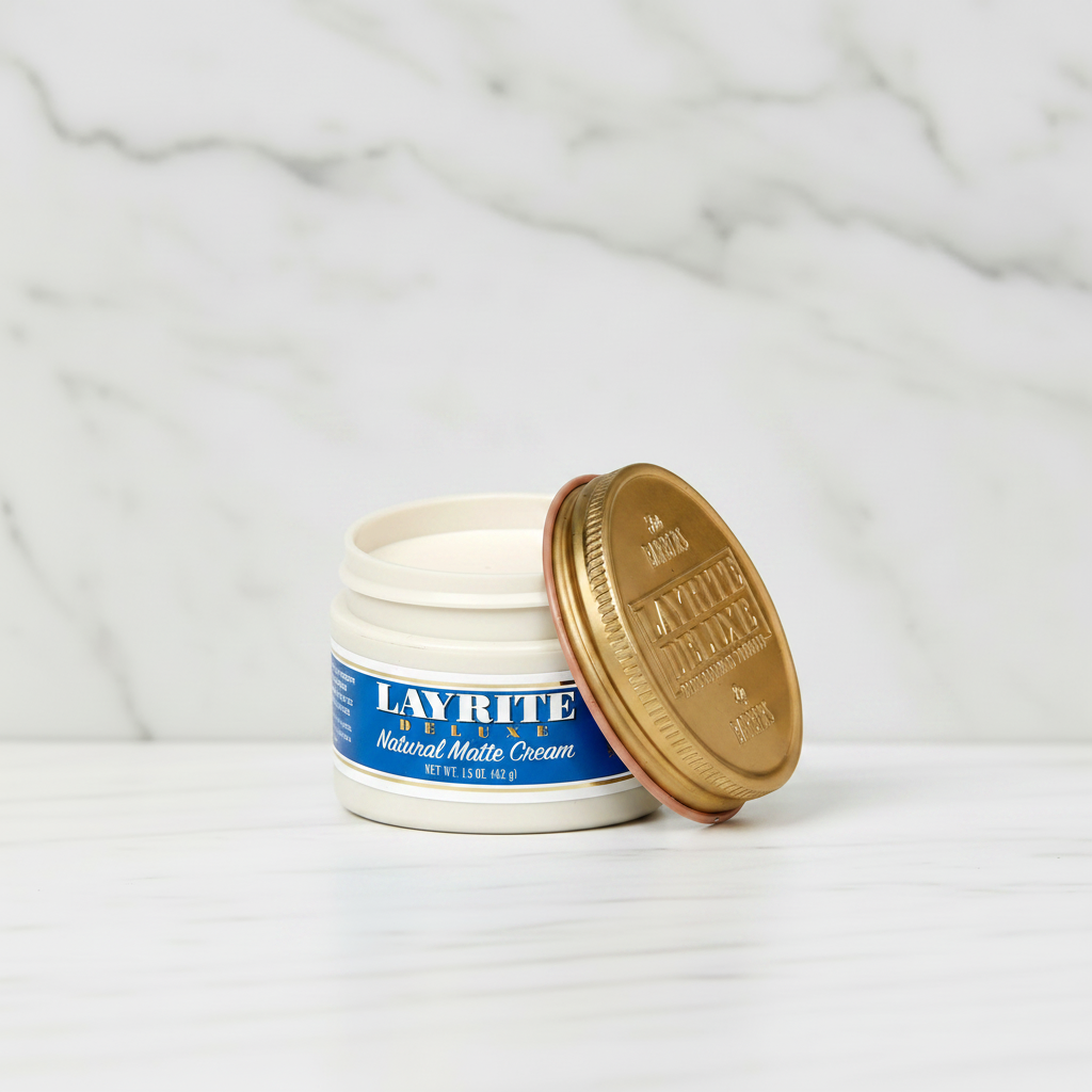 Layrite Natural Matte Cream — 42g Open Marble