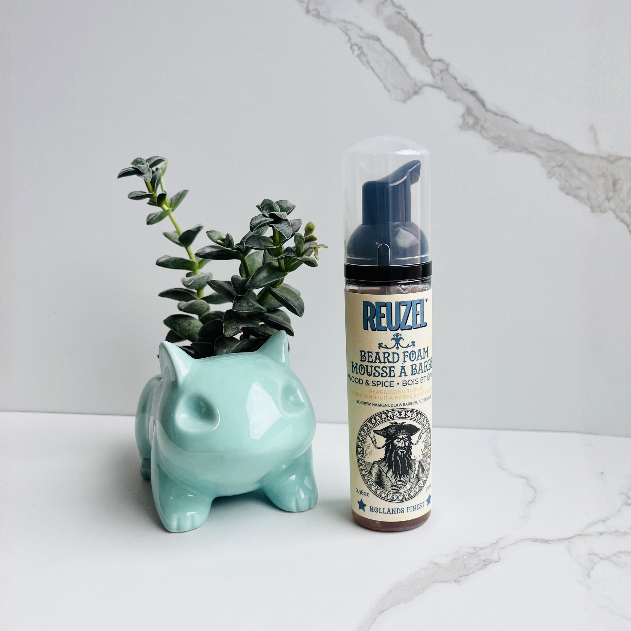 Leave-in Beard Conditioner Foam —Wood & Spice