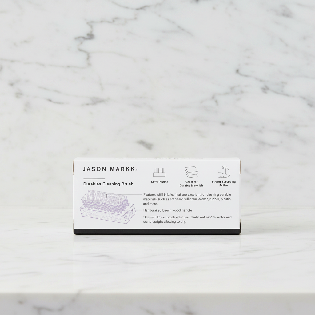 Standard Brush Packaging Back — Marble