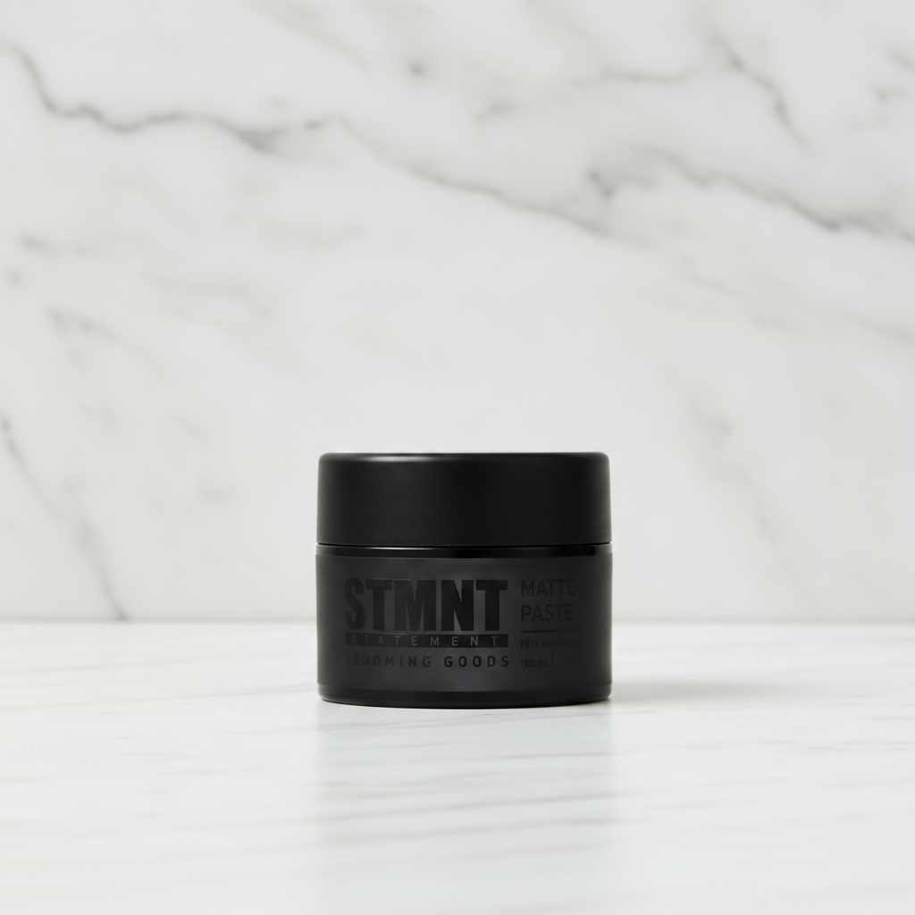 STMNT Matte Paste — Marble Background
